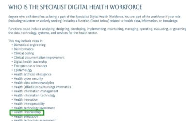Digital Health Workforce Census – Health Librarian Visibility ⬆️ (👉 closes 14 Jun)